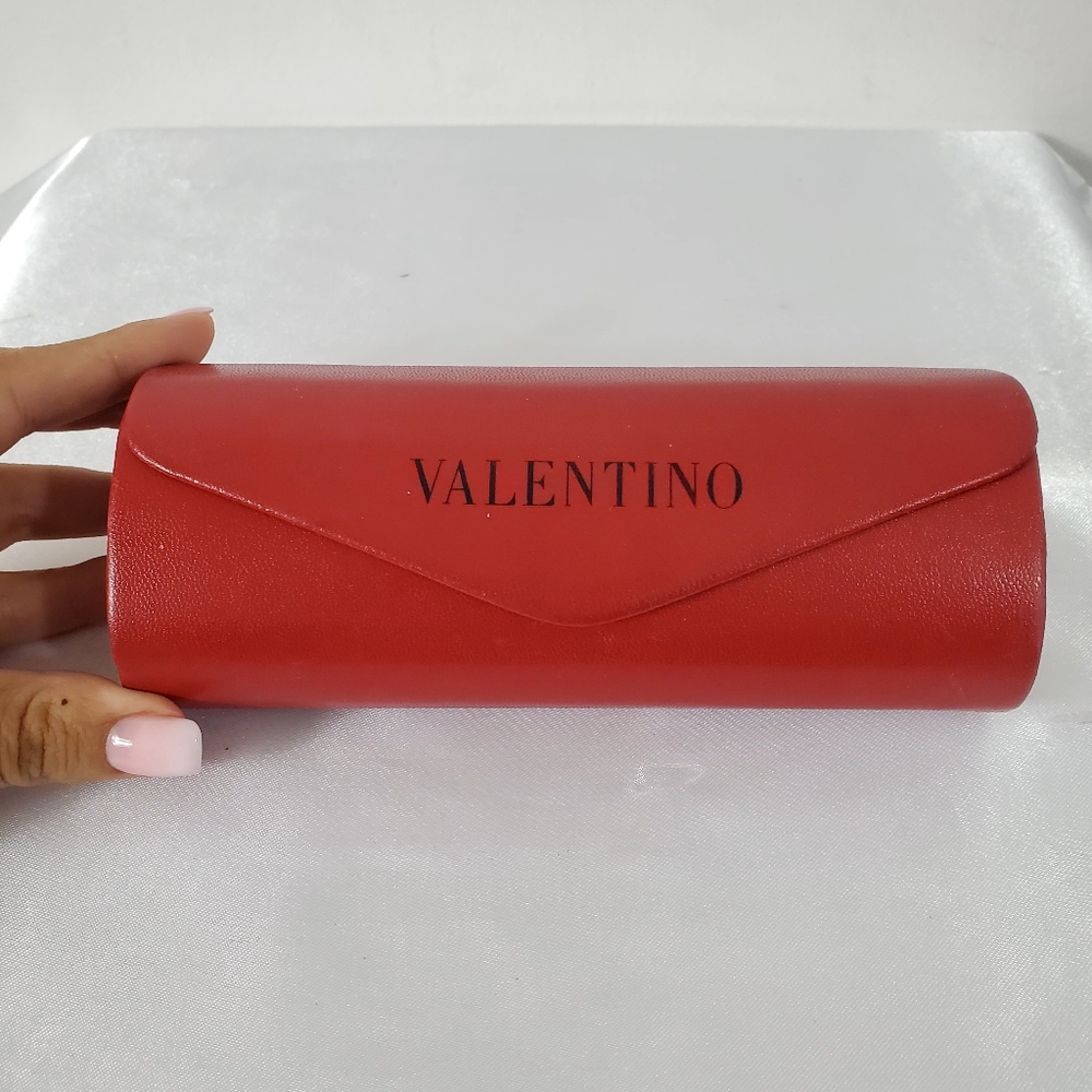 Valentino Red Glasses Case